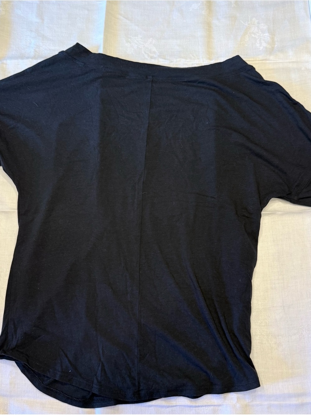 Universal Standard Dolci Off-Shoulder Short Sleeve Top Black 4XS (standard 8)